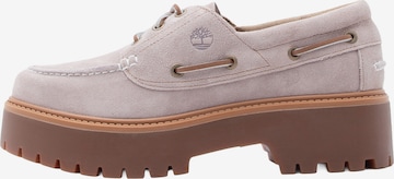 Scarpa stringata di TIMBERLAND in lilla: frontale