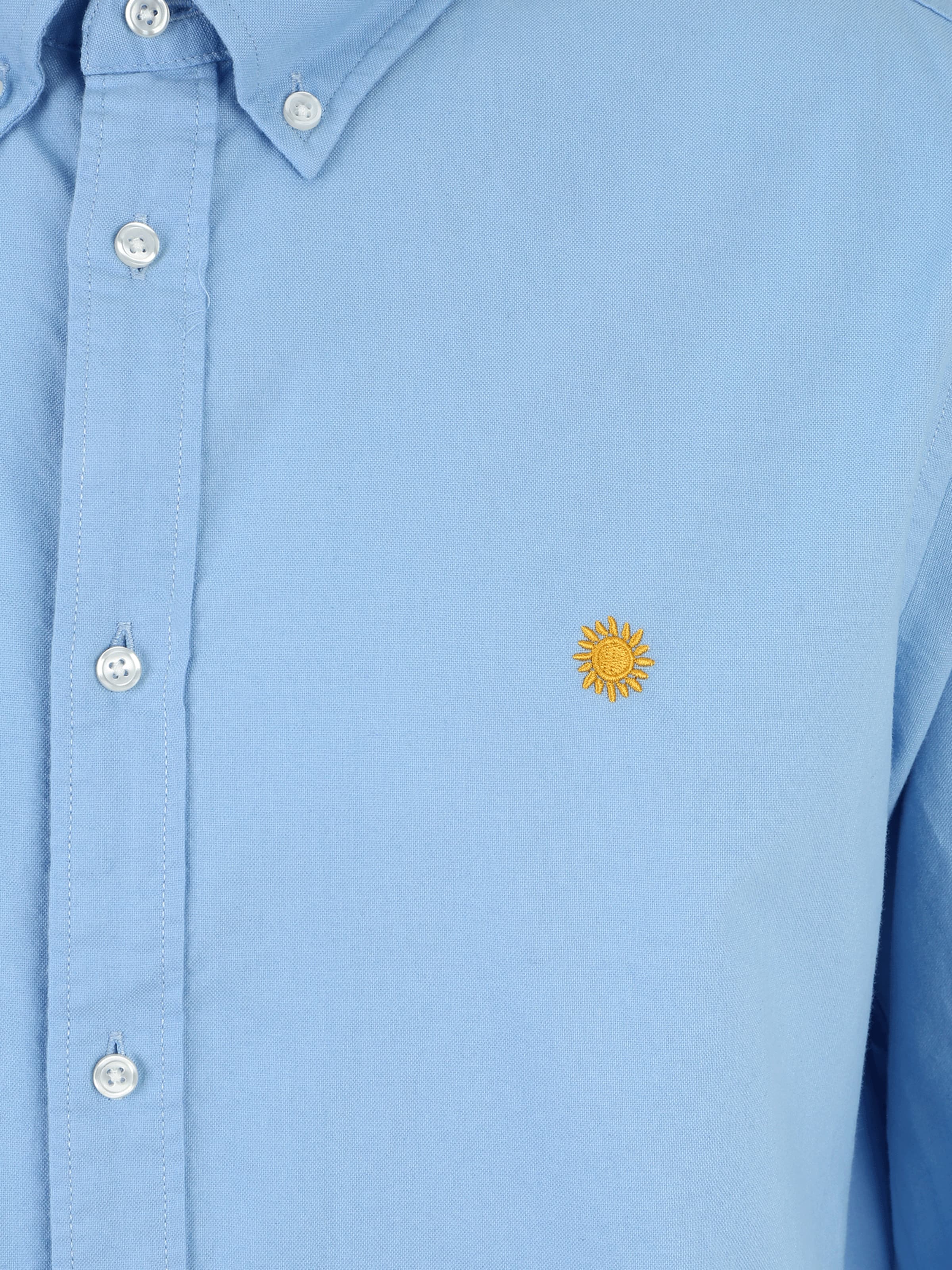 Coupe regular Chemise 'Melvin by Levin Hotho' ABOUT YOU Limited en bleu