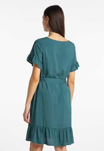 Usha - Vestido em verde