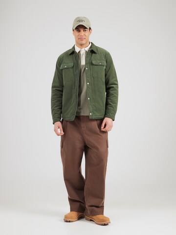 Vintage Industries Kevad-sügisjope 'Steven', värv roheline