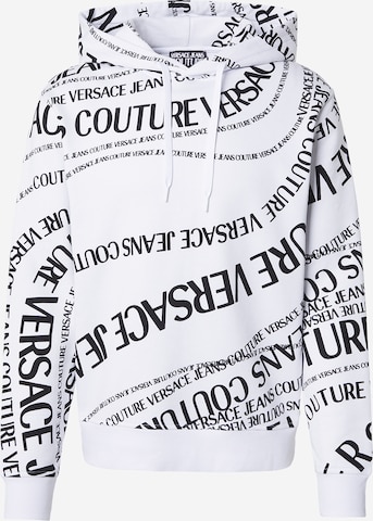 Versace Jeans Couture Sweatshirt '80GAI3H0' i vit: framsida