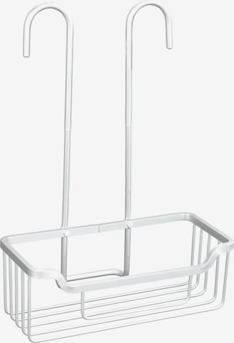 Wenko Duschcaddy 'Milo' in Silber: Vorderseite