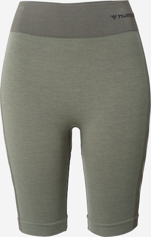 Hummel Sports trousers in Green: front