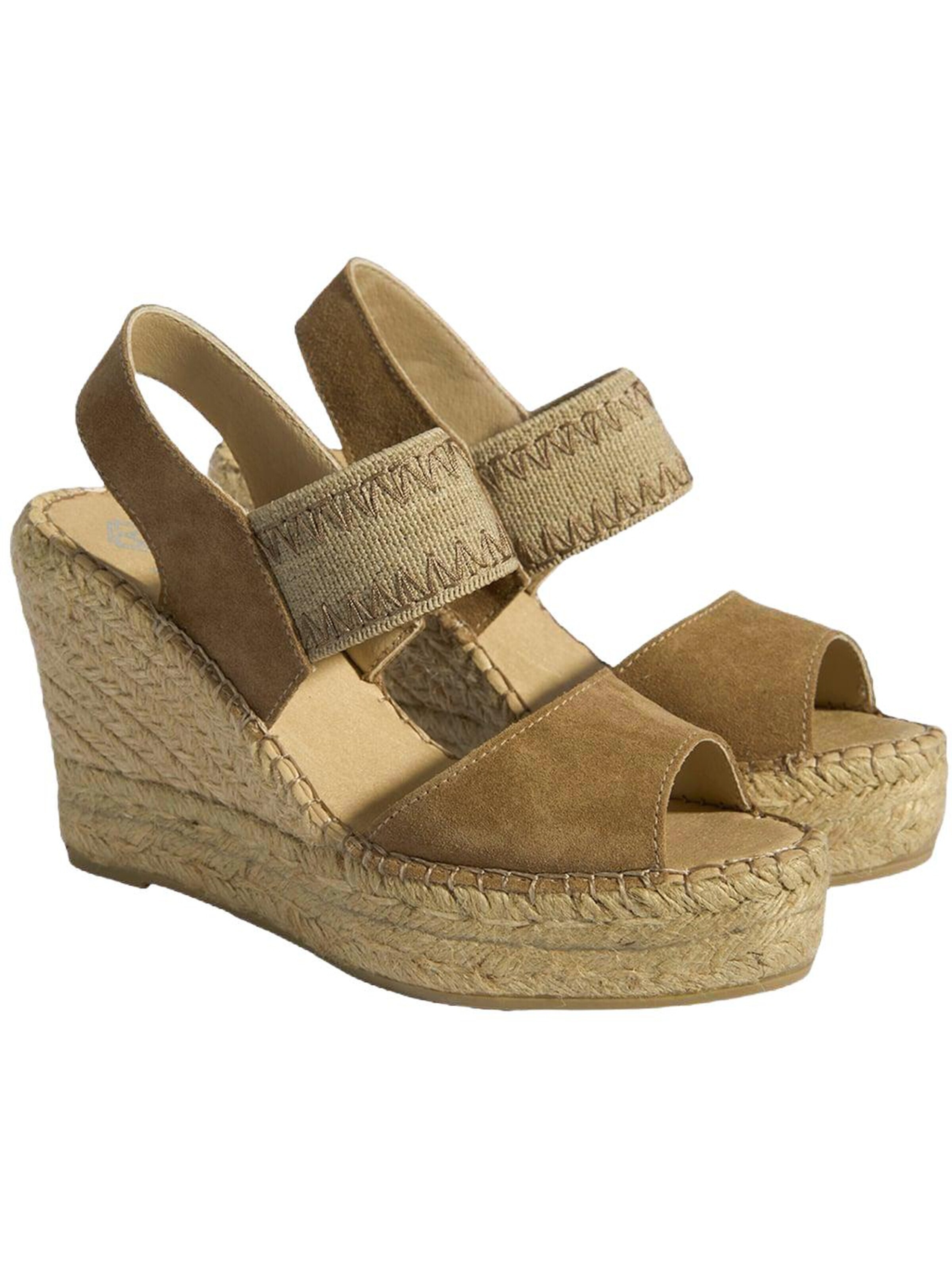 Espadrilles 'Keil-Espadrilles' Desa en beige