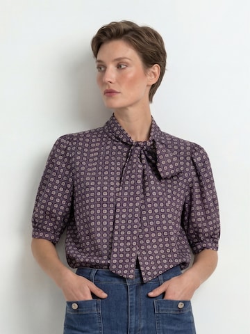 Rich & Royal Bluza | vijolična barva: sprednja stran