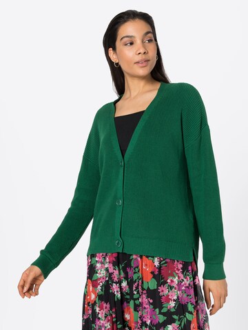 Cardigan 'NOLANA' recolution en vert : devant