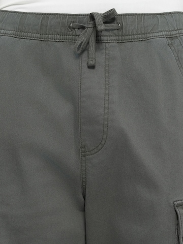 Baggy Pantalon cargo HOLLISTER en vert