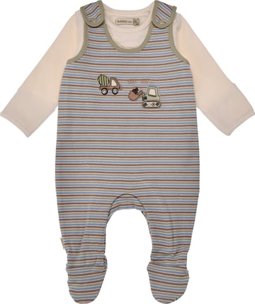 BONDI Overall in Braun: Vorderseite