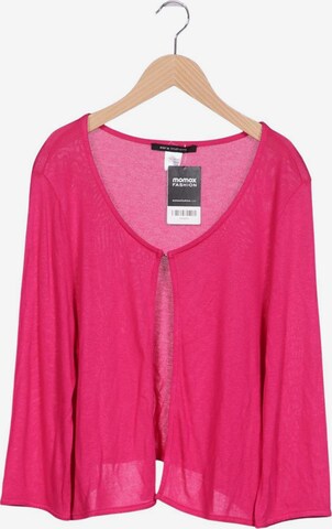 Sara Lindholm Strickjacke XXL in Pink: Vorderseite