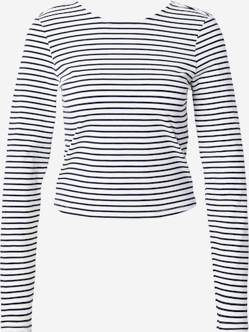 ONLY - Camiseta 'ONLKISS' en blanco: frente