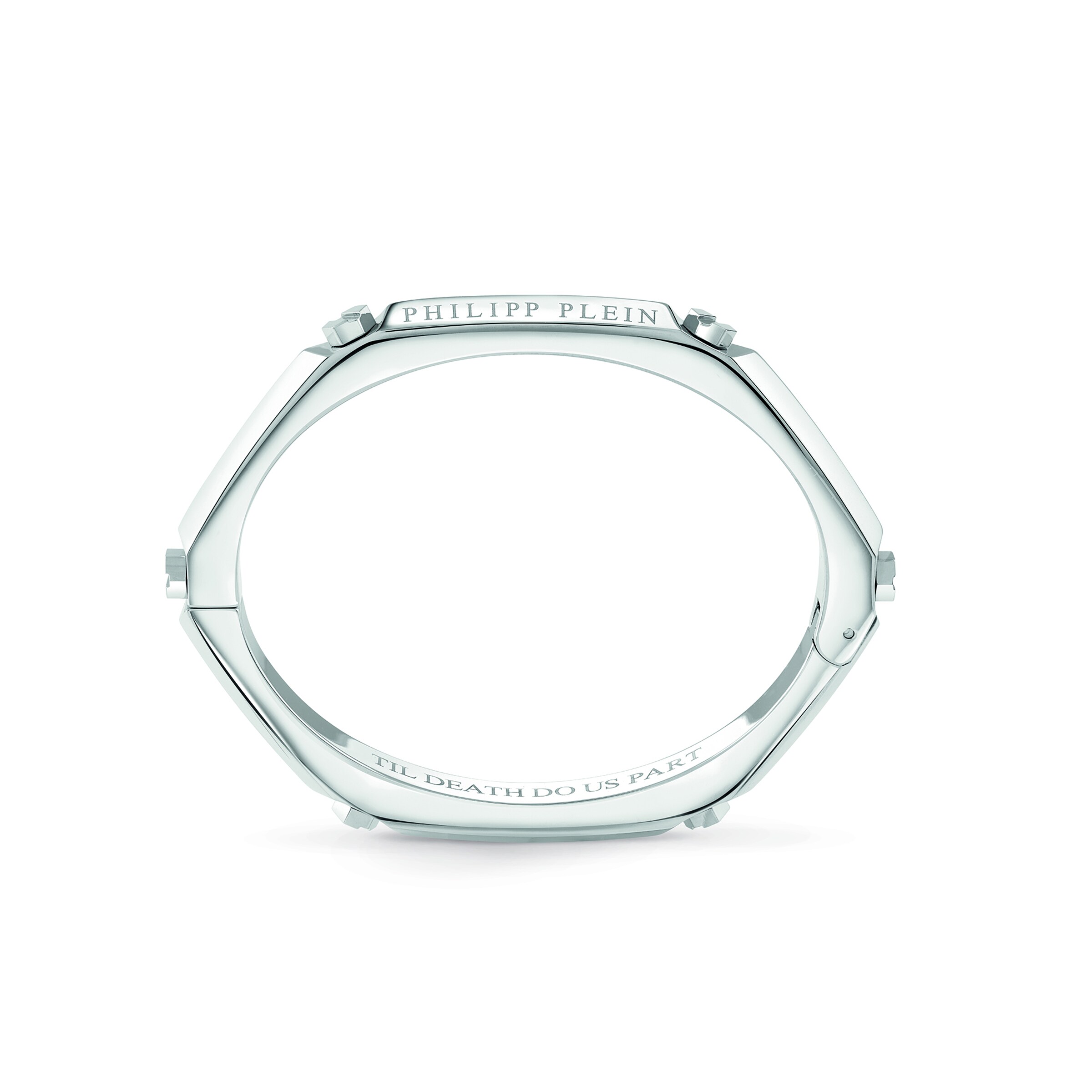 Braccialetto 'The Plein Cuff' di Philipp Plein Jewellery in argento