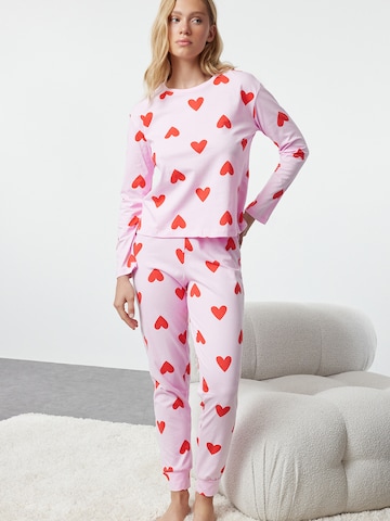 Trendyol Pyjama in Pink: Vorderseite