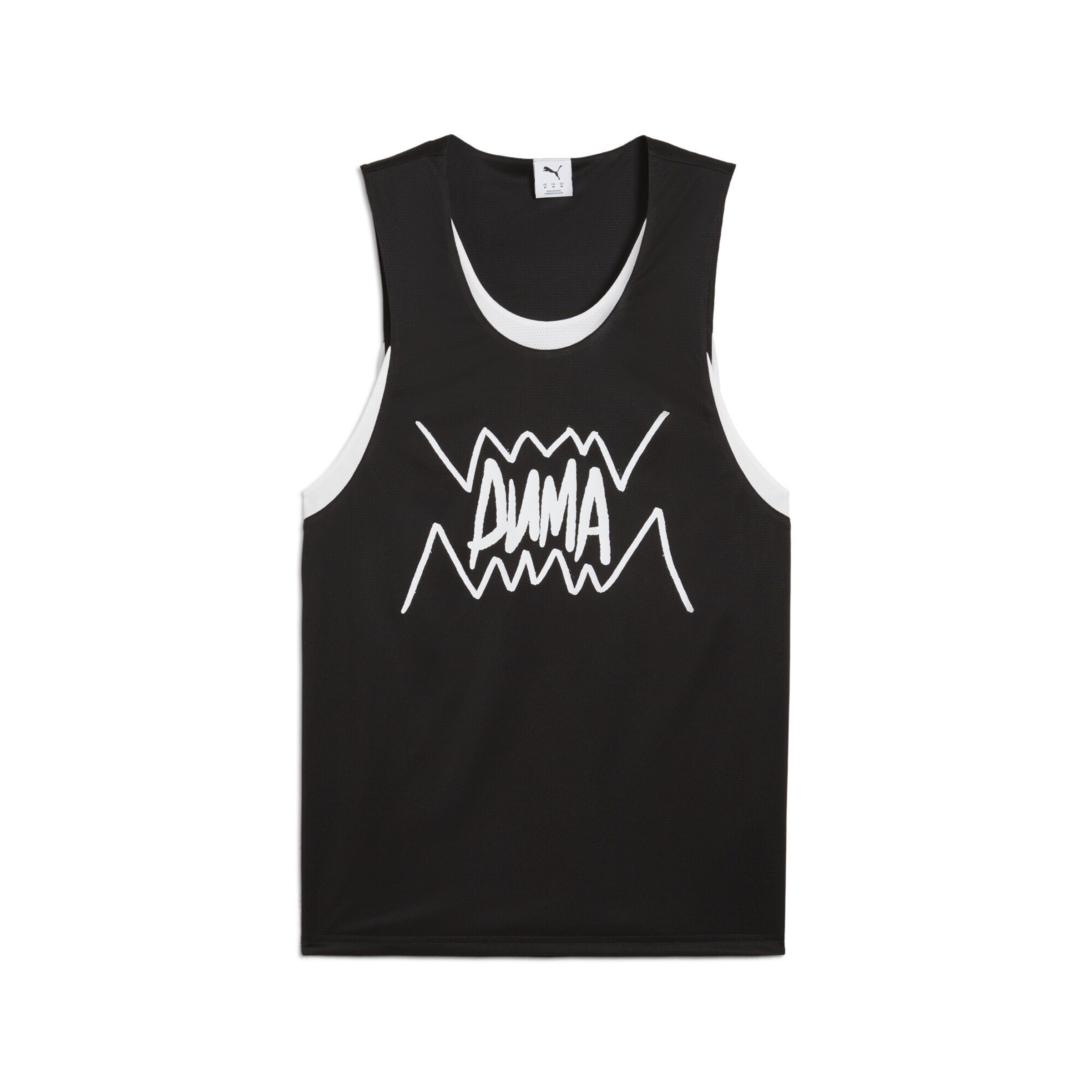 PUMA Performance shirt 'Jaws' in Black: front