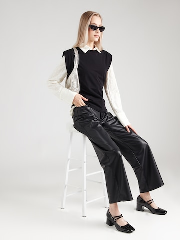 FRENCH CONNECTION Top 'RALLIE' - Čierna