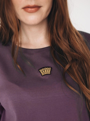 RADADA Shirt 'Little Crown' in Lila