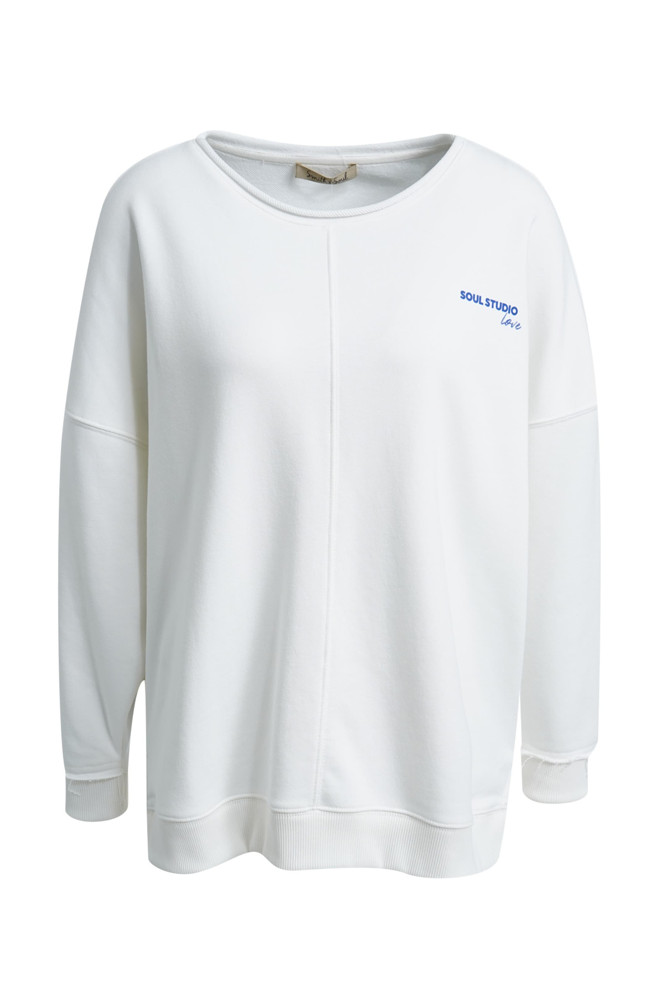 Smith&Soul Sweatshirt in White: front