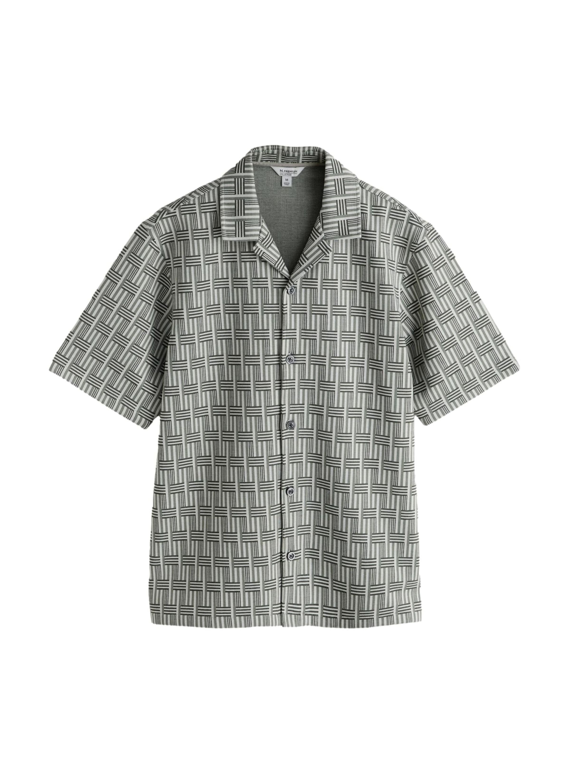 Regular fit Camicia di Next in verde: frontale
