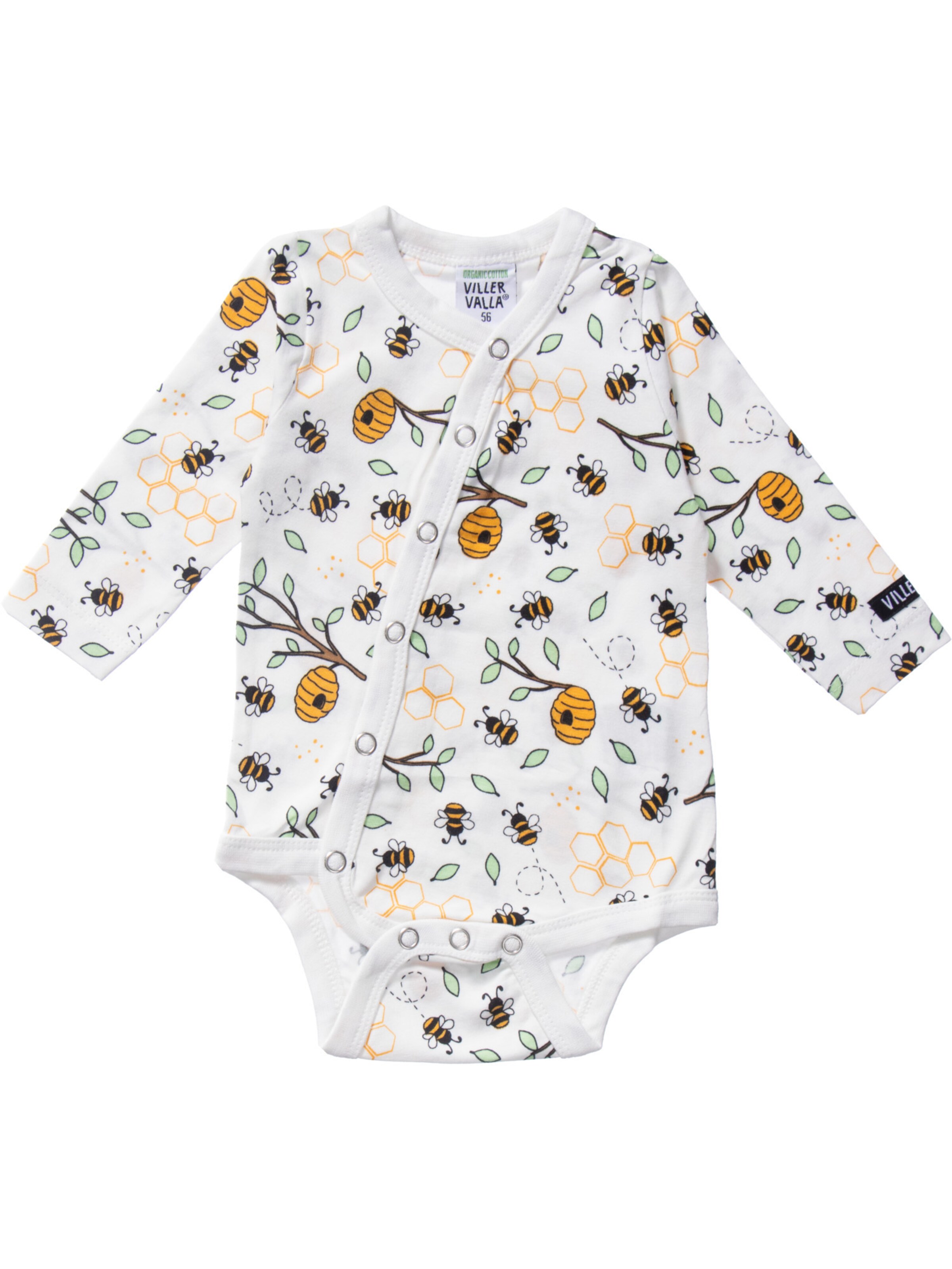 Villervalla Romper/Bodysuit in White: front