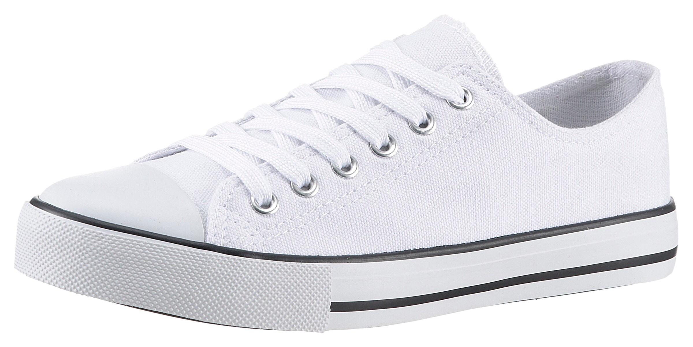 Aniston Sneaker low in Weiß: Vorderseite