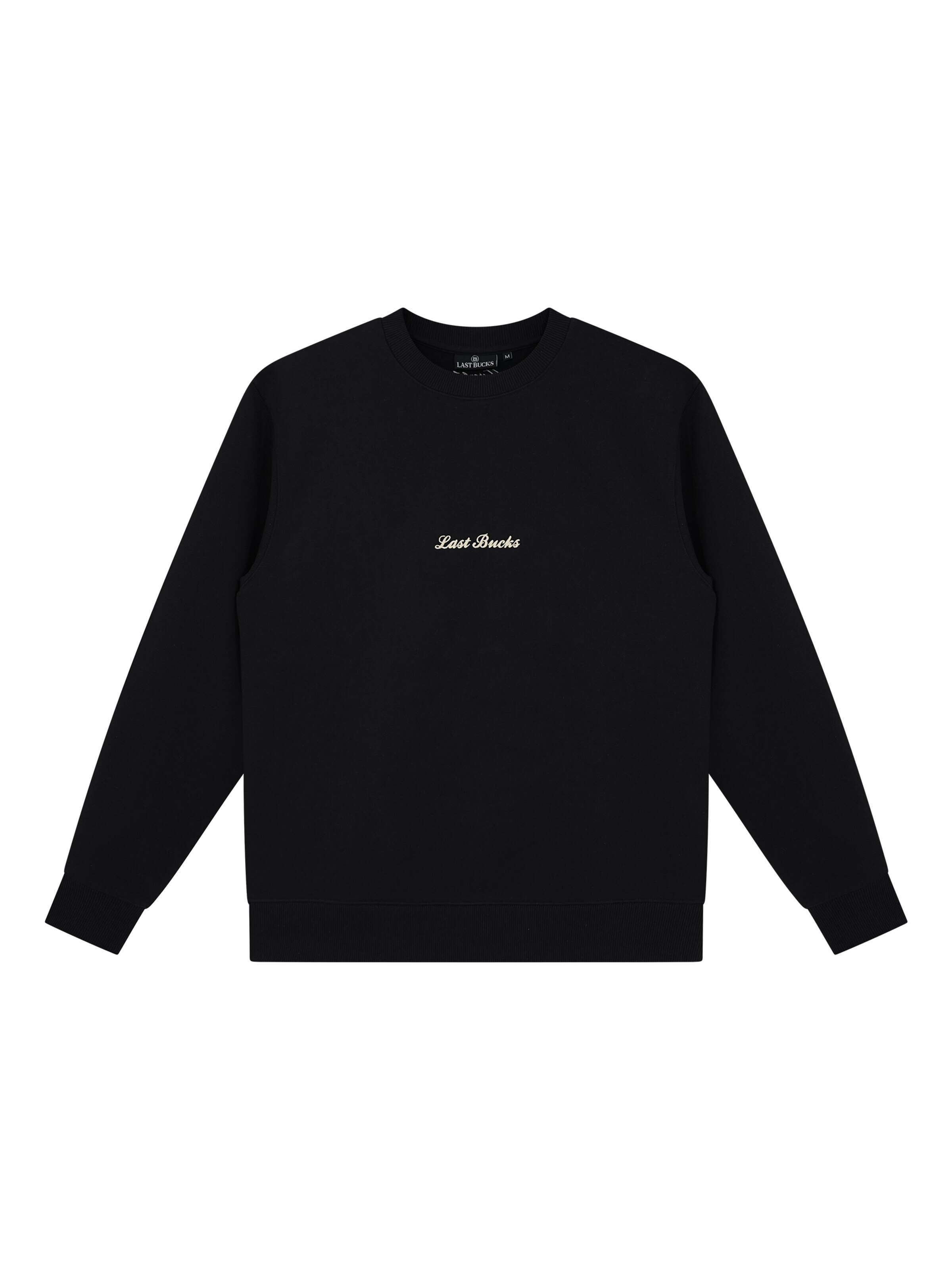 Last Bucks Pullover 'Last Bucks | Signatue Sweater'‌‌‌‌ in Schwarz: Vorderseite
