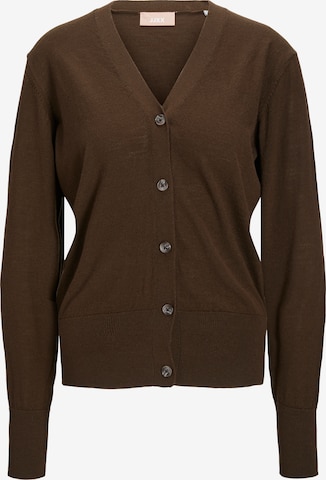 Cardigan 'Rebecca' JJXX en marron : devant