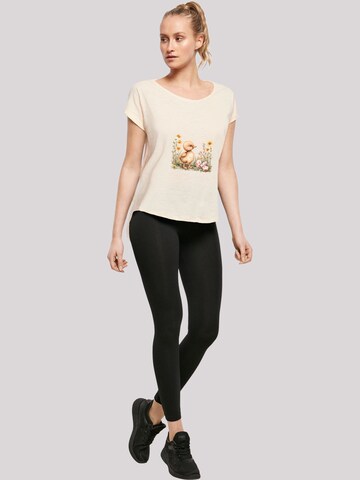 F4NT4STIC Shirt 'Niedliche Enten Ostereier' in Beige