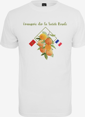 MT Men Shirt 'Orangerie' in Wit: voorkant