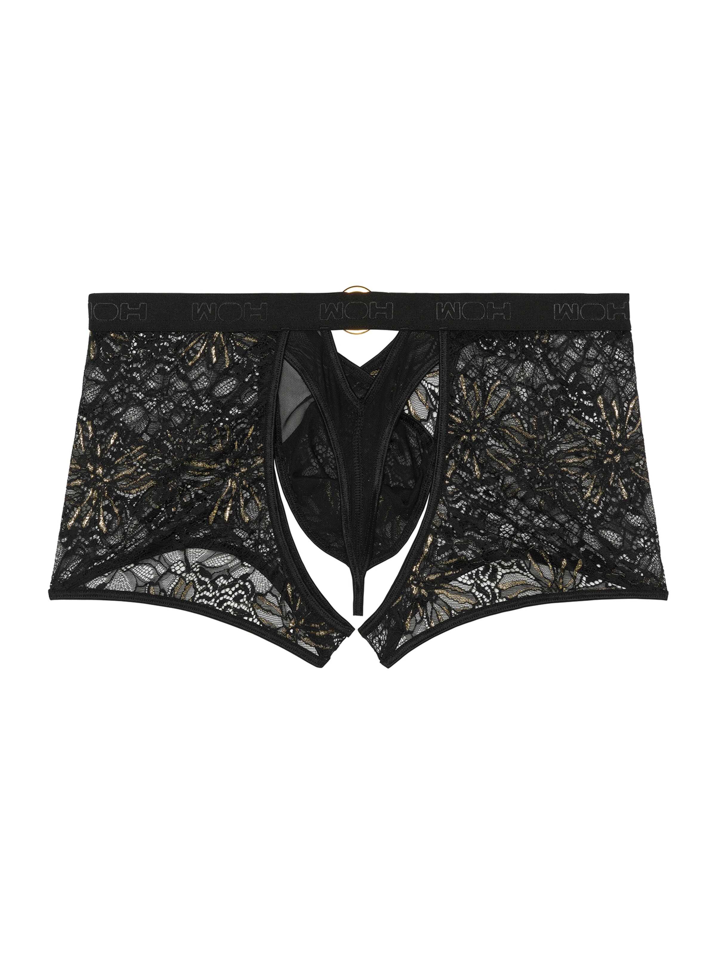 WOH Boxer String ' Pure Seduction ' in Schwarz