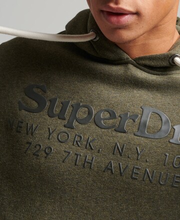 Sweat-shirt 'Venue' Superdry en vert
