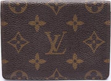 Louis Vuitton Geldbörse / Etui One Size in Braun: predná strana