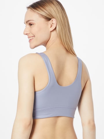 ADIDAS PERFORMANCE Bustier Sport bh 'Powerimpact Medium-Support Longline' in Zilver