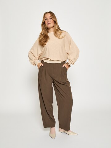 Haut 'Dana' minus en beige