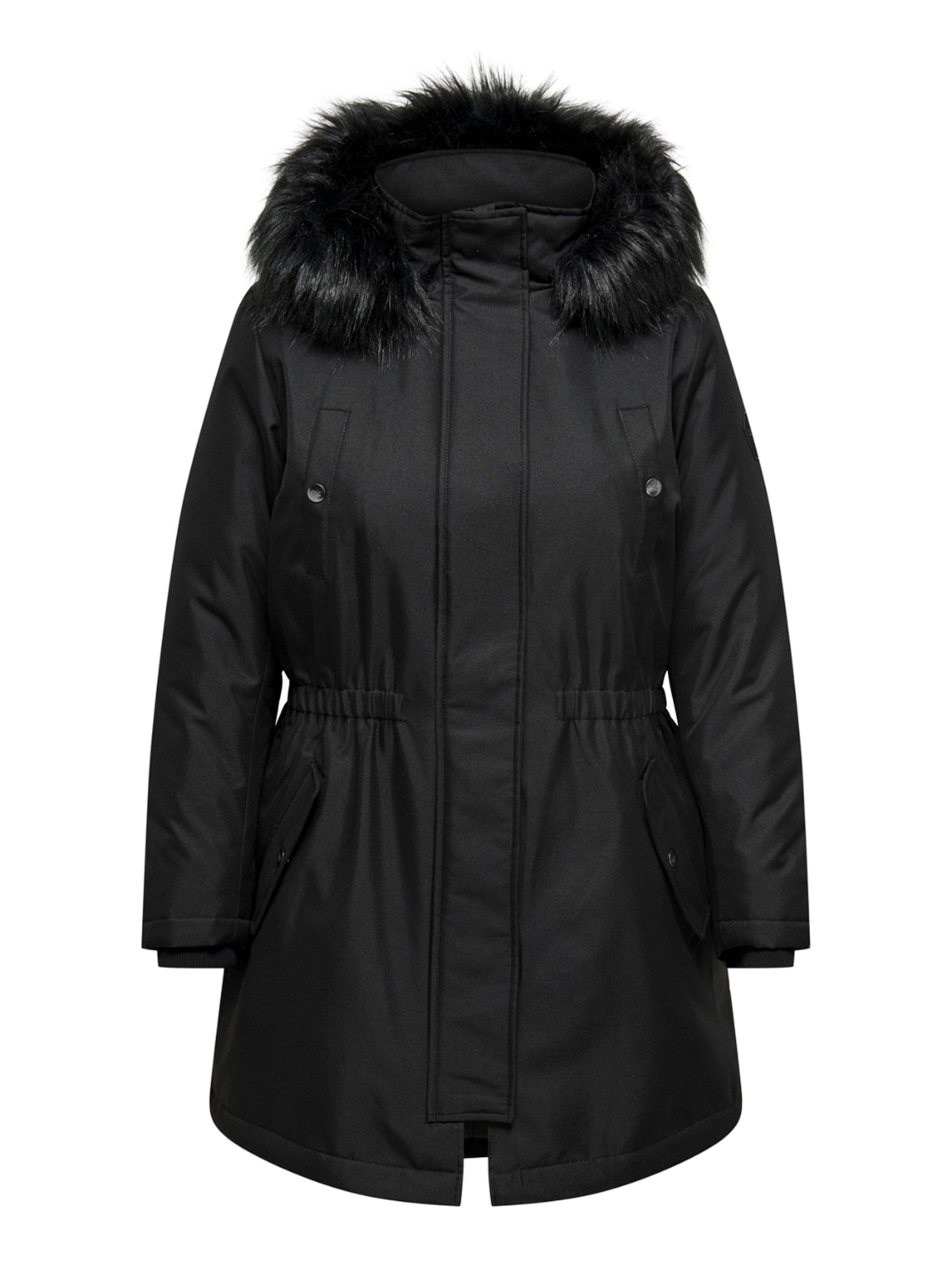 ONLY Carmakoma Téli parka 'Irena' - fekete