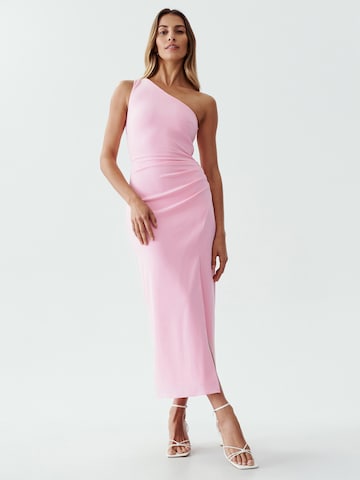 Calli Cocktailklänning 'HAZLE' i rosa: framsida