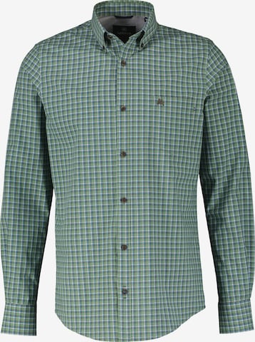LERROS Regular fit Button Up Shirt in Green: front