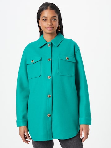 PIECES Between-Season Jacket 'JUDY' in Green: front