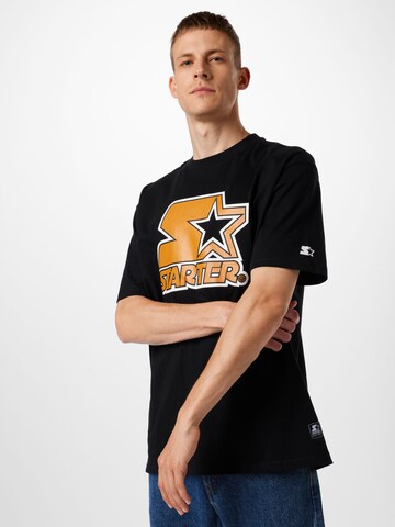 melns Starter Black Label T-Krekls 'Basketball Skin': no priekšpuses