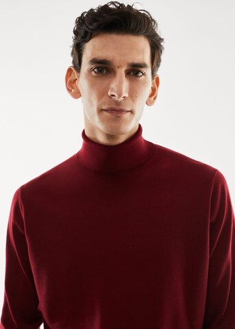 MANGO MAN Sweater 'Willyt' in Red