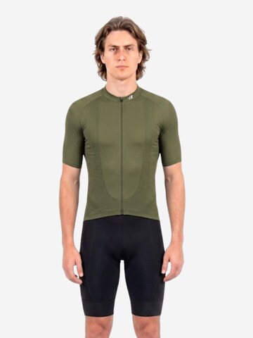 WULIBIKE - Ropa para correr 'Wulibike Gravel-Set 'Utility Cargo' Oliv/Schwarz' en verde