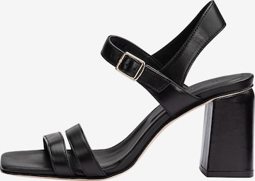 LLOYD Sandale 'DIANA IV' in Schwarz: Vorderseite