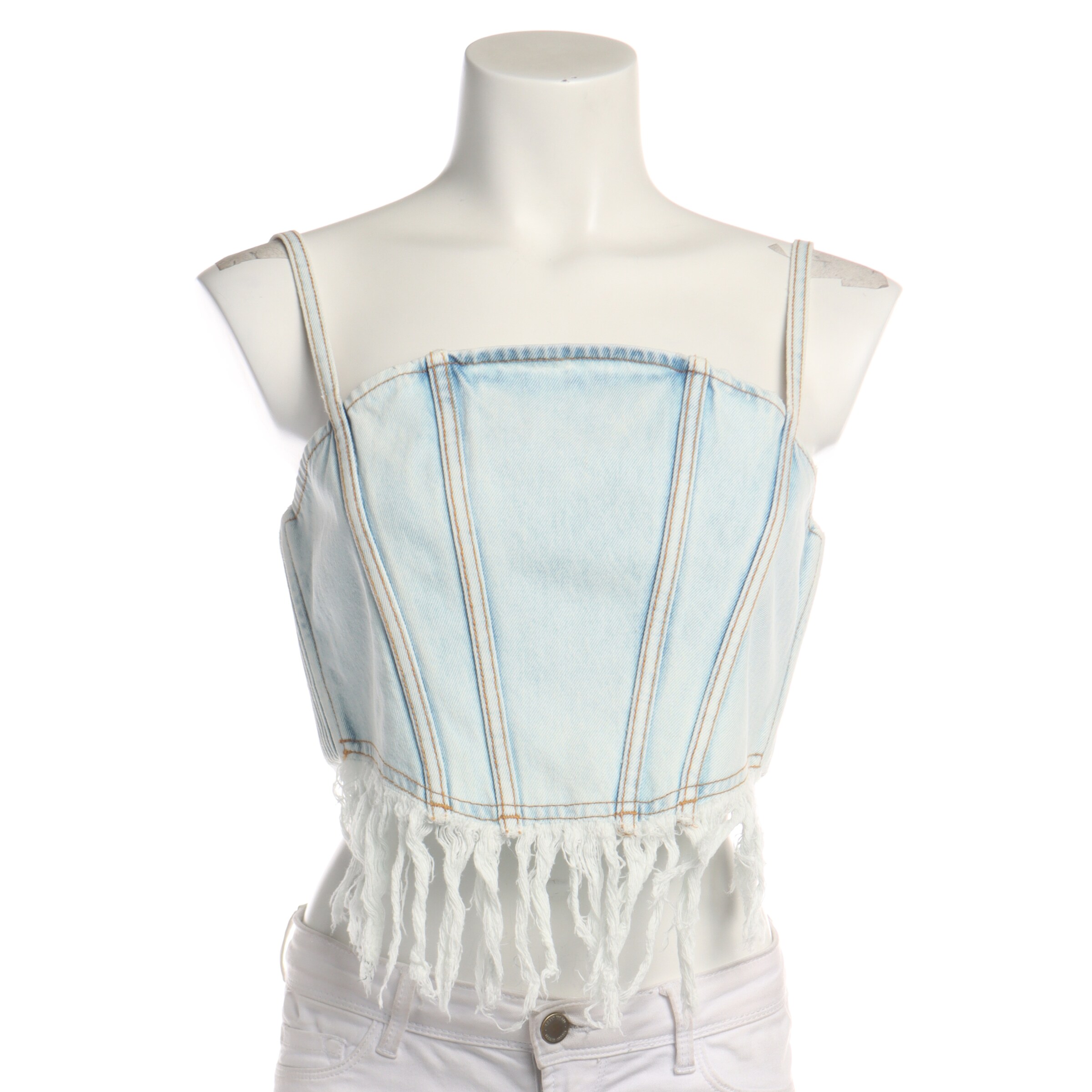 Alessandra rich Top / Seidentop L in Blau: Vorderseite