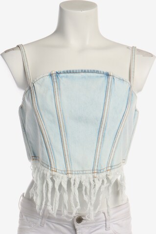 Alessandra rich Top / Seidentop L in Blau: Vorderseite