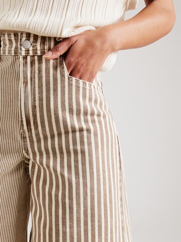TOPSHOP Loosefit Broek in Bruin