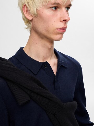 Pullover 'TRAY' di SELECTED HOMME in blu