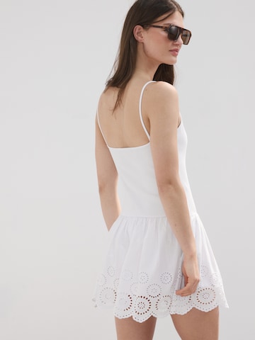 MANGO Kleid 'ARLO' in Weiß