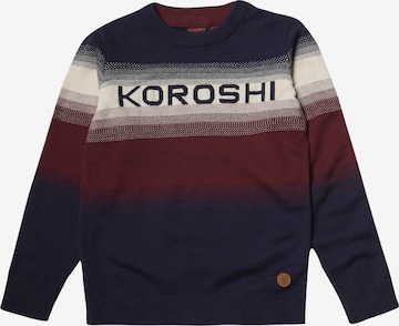 mėlyna KOROSHI Megztinis: priekis