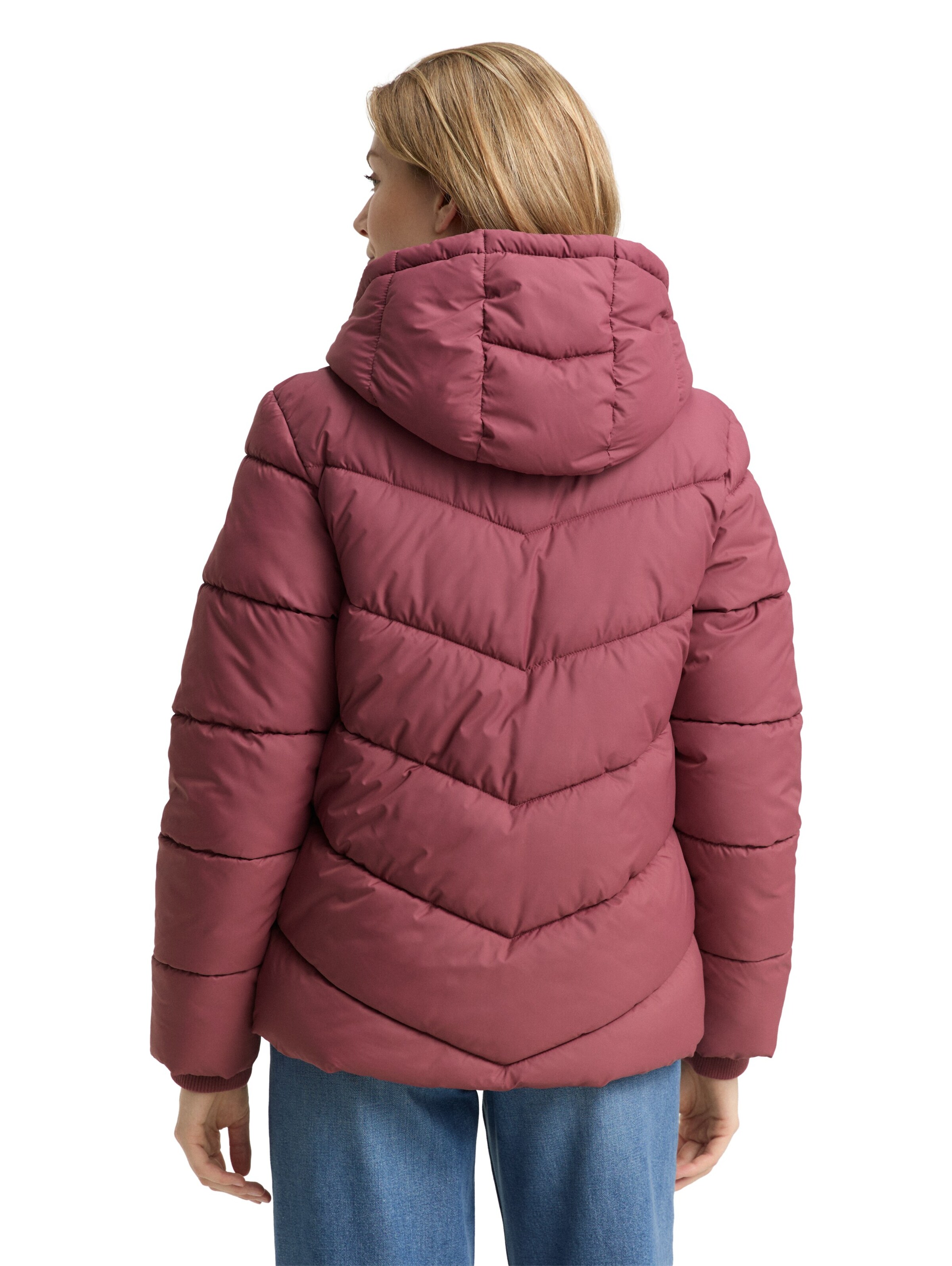 TOM TAILOR Winter Jacket in Red