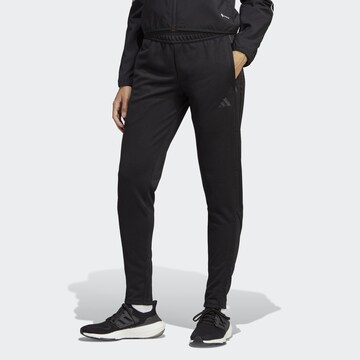 ADIDAS PERFORMANCE Regular Workout Pants 'Tiro 23 League' in Black: front