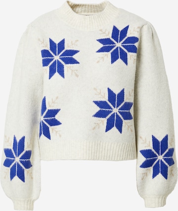 Lollys Laundry Sweater 'Suki' in Blue: front