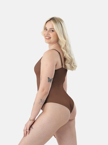 LEAFLETIC - Body 'Leafletic Women’s Bodysuit' en marrón